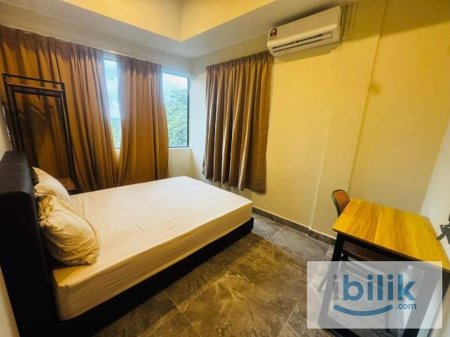 [Zero Deposit ] Sentul Middle Room | Fully Furnished | Near LRT | Wifi And Aircond Available