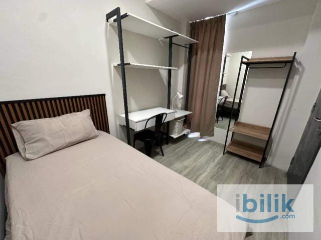 ［Zero Deposit ] Subang Jaya Single Room | Fully Furnished | Near LRT | Move in Immediately ✔