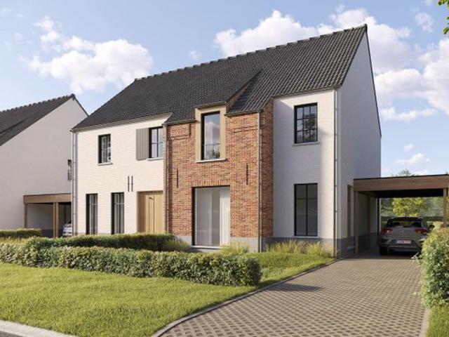Zes Kwalitatieve Halfopen Nieuwbouwwoningen met Tijdloze.