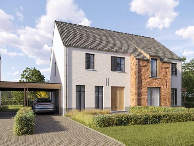Zes Kwalitatieve Halfopen Nieuwbouwwoningen met Tijdloze.
