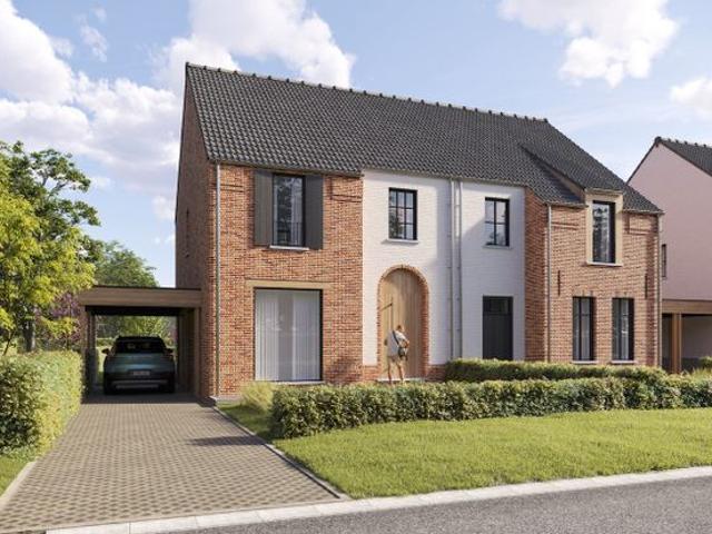 Zes Kwalitatieve Halfopen Nieuwbouwwoningen met Tijdloze.