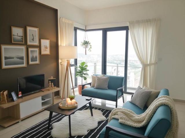 Zeta Residence Seri Kembangan Fully Furnished 3R2B 2 Car Parks