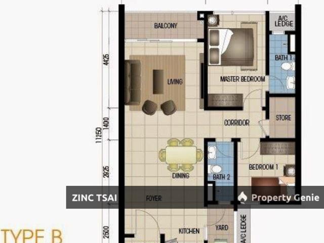 Zeva Residence {Save RM 34,000}