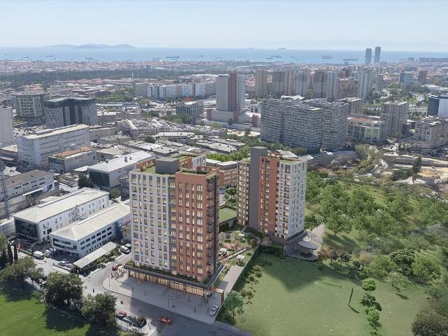 Nowoczesny 2 pokojowy apartament 80 m² w Zeytinburnu polecam