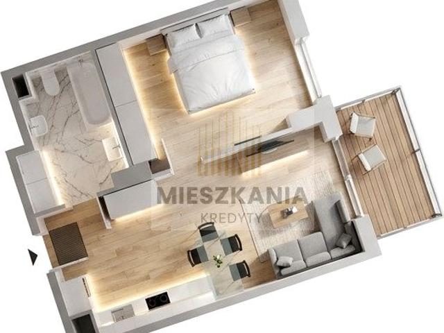 Ziarnista 41 m², Poznań