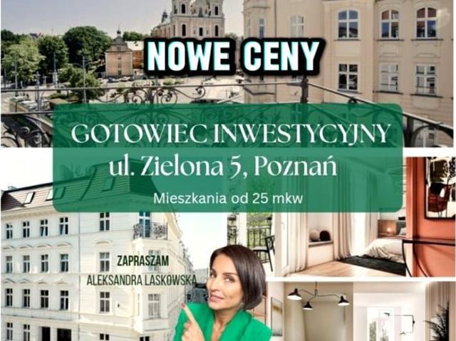 Zielona 25,13 m², Poznań