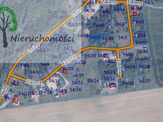 Zielona 996 m², Kamierowskie Piece