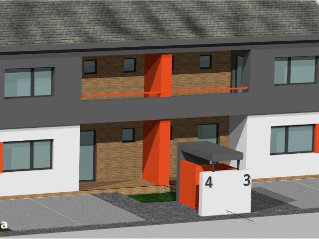 Zona str. Victoriei – str. Branduselor= case tip duplex P+E