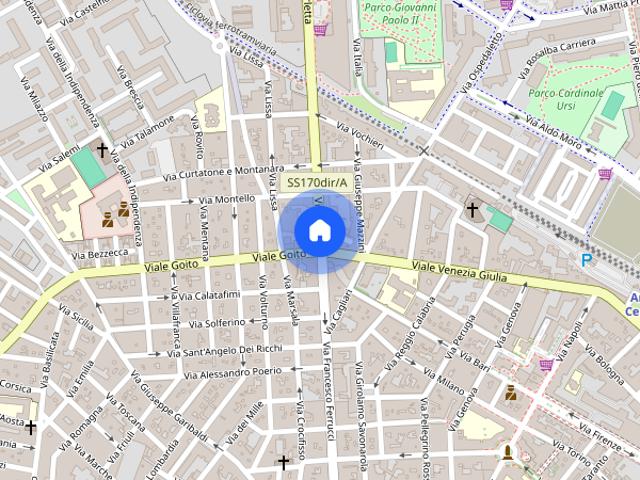 ZONA VIA CORATO Appartamento e box doppio