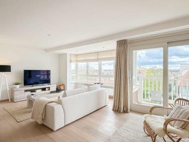 Zonnig appartement op een topligging in het Zoute