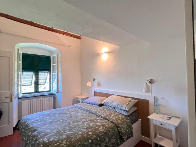 Zoagli: Cornice per Sant'Ambrogio proponiamo in esclusiva, in piccolo contesto di soli tre appartamenti splendido appartamento su due livelli con vista mare, immerso nella tranquillità e dotato di giardino privato e posto auto, in locazione contratto 4+4