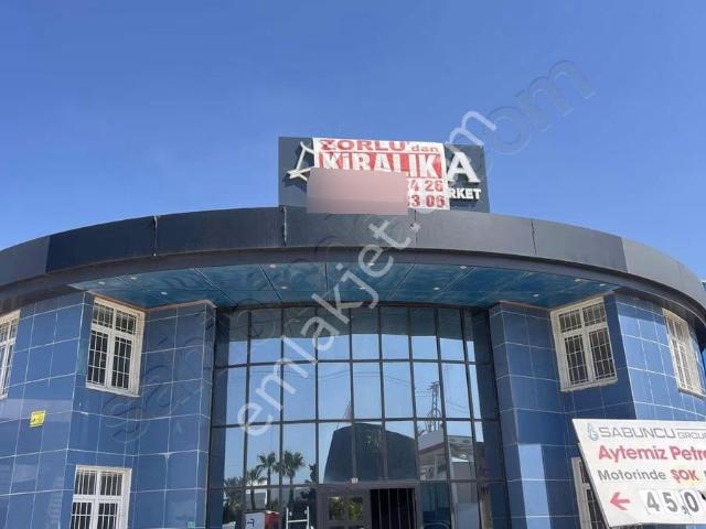 Zorlu'dan İncirlik Kavşagında E5 Üzeri 800+250 Depo İş Yeri