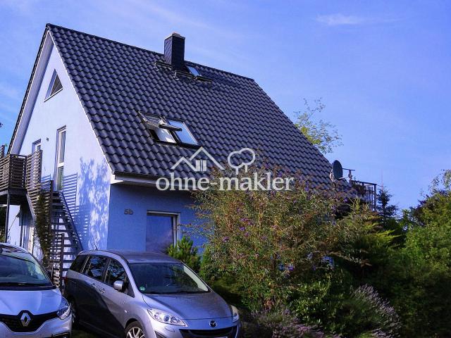 Zwei oder Einfamilienhaus, Niedrigenergie Haus, Wärmepumpe