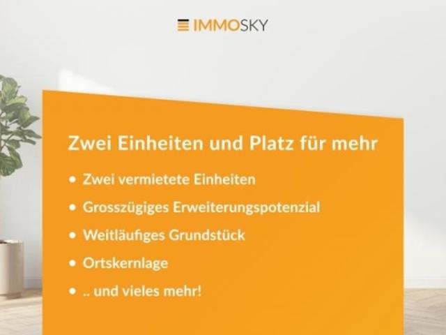 Zwei Einheiten und Platz für mehr