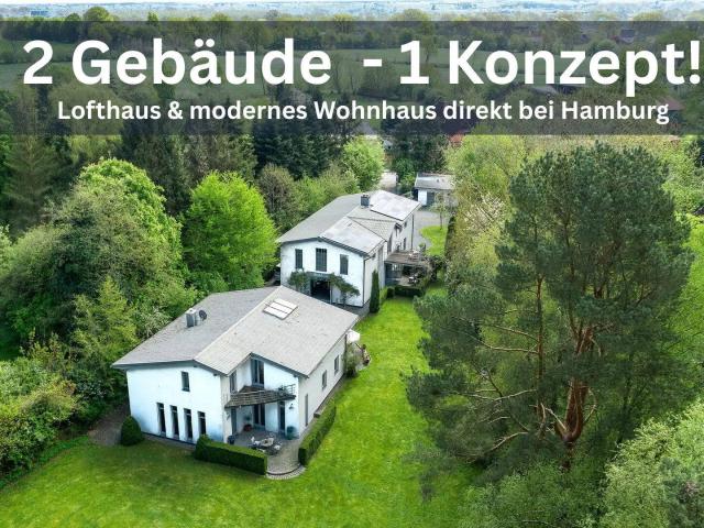 RESERVIERT Lofthaus & modernes Wohnhaus 10 km nördl. HH Stadtgrenze