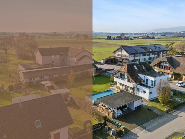 Zwei Welten unter einem Dach grosszügiges Zuhause im Grünen