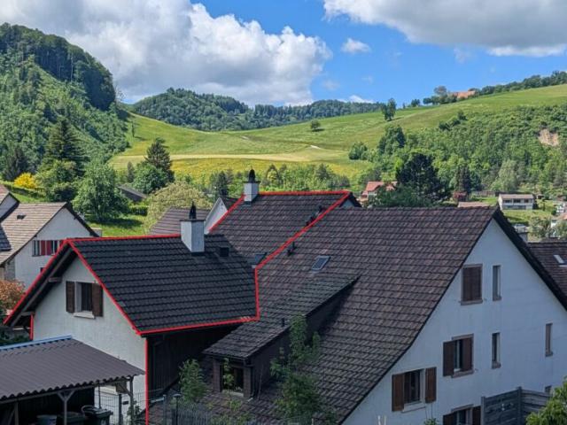 Zwei Wohnungen mit bewilligtem Ausbauprojekt Ihr Generationenhaus oder Renditeobjekt im Baselbieter Jura