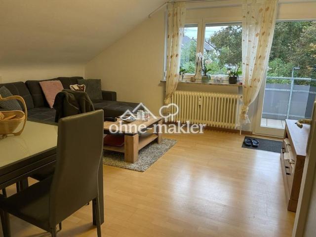 Zwei Zimmer Dachgeschosswohnung in Remseck Ortsteil Aldingen