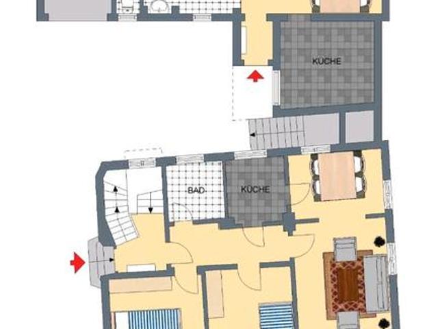 Zweifamilienhaus mit Anbau, Garage & Garten