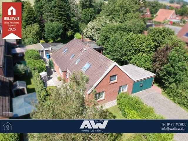 Zweifamilienhaus mit idyllischem Garten in Hagermarsch Objekt Nr.: 24 019 S
