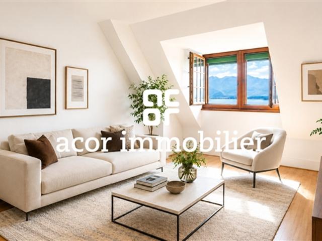 Zwischen Natur und See, charakteristisches Apartment in Pully