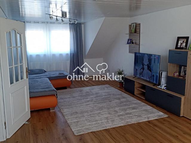 Zu Verkaufen 3 Zimmer Dachgeschosswohnung mit 91 m² Wohnfläche in zentraler Lage von Walldürn