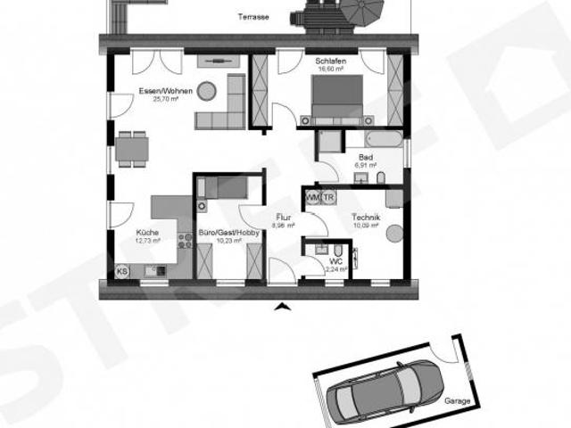 Zu Verkaufen 3 Schlafzimmer Haus Bingen Deutschland DS78105656