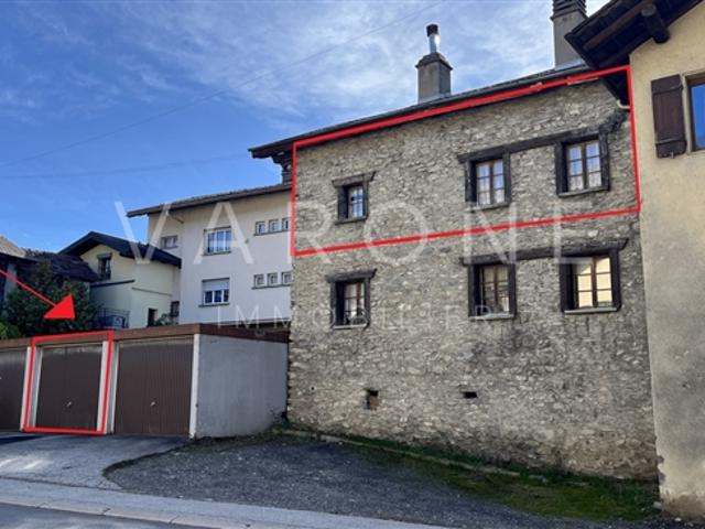 Zu verkaufen – 4.5 Zimmer Wohnung im Herzen des Dorfes Roumaz/Savièse