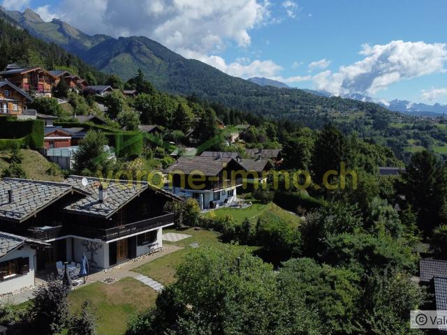Zu verkaufen Charmantes 6 Zimmer Chalet mit Pool in Savièse