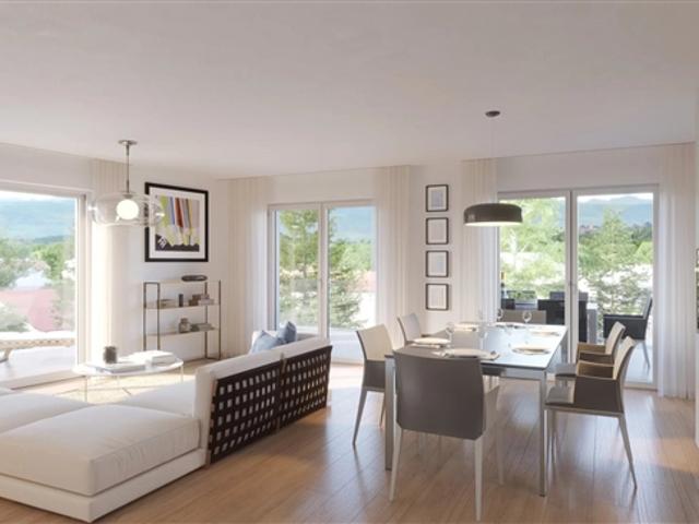 Zum Verkauf Garten Ebene 4 Zimmer Wohnung in Veyrier Privater Garten mit 556 m²