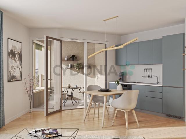 ZU VERKAUFEN – NEUES OFF PLAN STUDIO VON 42 M² MIT LOGGIA IN CHÊNE BOURG