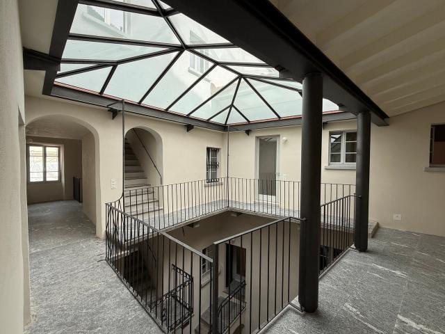 Zu vermieten 4.5 Zimmer Wohnung mit Dachboden im Zentrum von Locarno