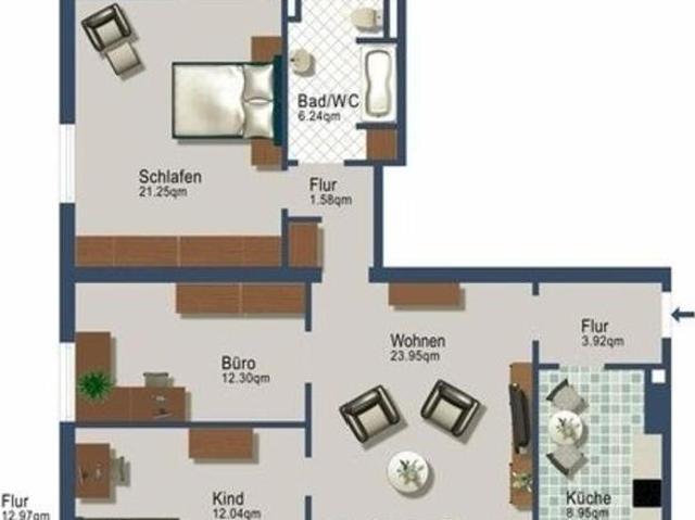 Zu Vermieten 4 Schlafzimmer Wohnung Salzburg Salzburg DS104258826