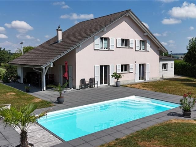 Zum Verkauf in Courgenay 6,5 Zimmer Haus mit Schwimmbad