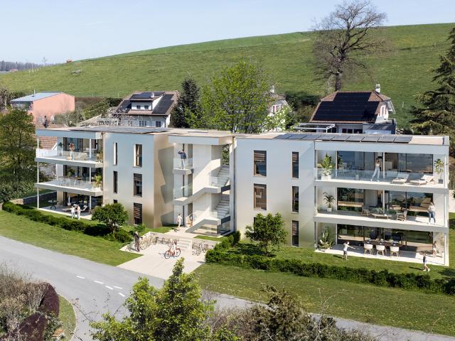 Zum Verkauf Letzte Parterrewohnung verfügbar! 4.5 p. – 1720 Corminboeuf