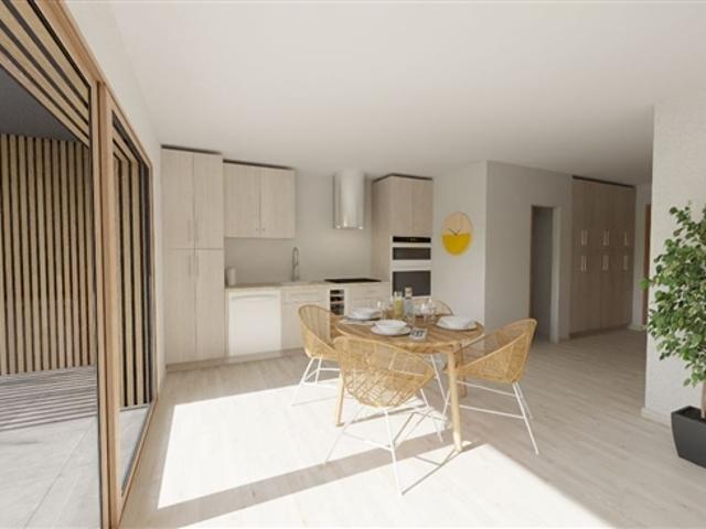 Zum Verkauf steht eine neue 2,5 Zimmer Wohnung im Erdgeschoss in Rocourt
