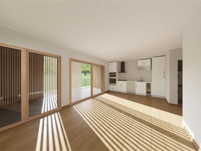 Zum Verkauf steht eine neue 2,5 Zimmer Wohnung im ersten Stock in Rocourt