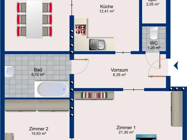 Anleger Wohnung