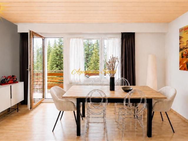 Um dieses gemütliche und große Studio im Zentrum von Crans monatlich zu mieten