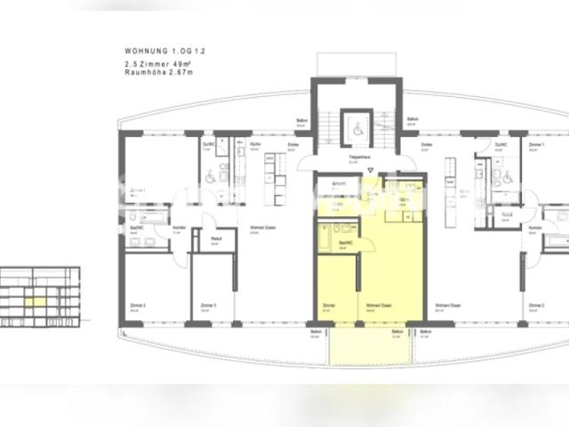 Zürich Kreis 9 Gemütliche 2,5 Zimmer Wohnung