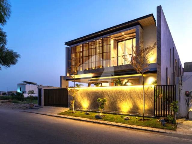 A masterpiece in contemporary architecture 666 yards bungalow for sale in dha phase 8 karachi