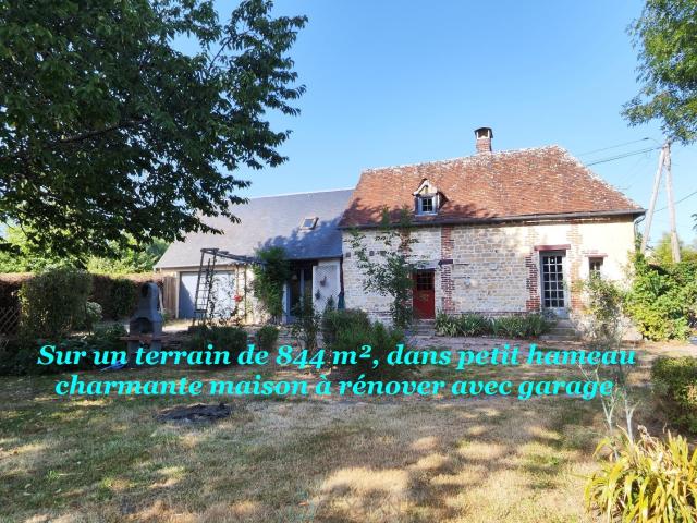 A moins de 15 min au Sud de Lisieux, charmante maison à rénover