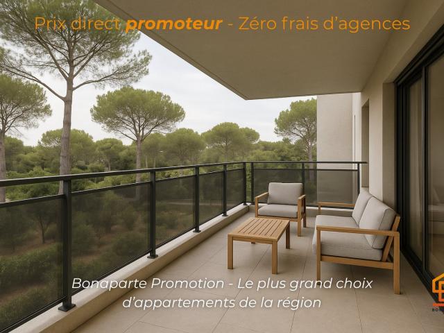 A MOINS DE 5KMS DE LA PLAGE T3 NEUF AVEC TERRASSE 3 pièces, 61 m²