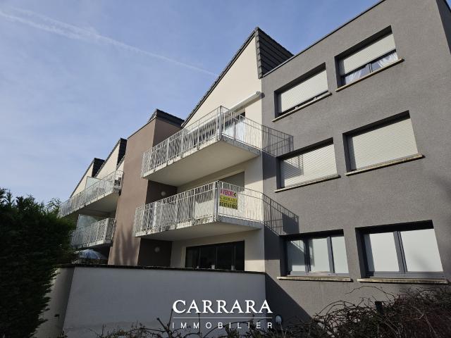 À Montigny Lès Metz, lumineux F3 avec terrasse au calme !