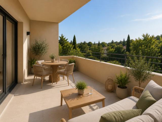 À ne pas manquer ! T3 avec terrasse et parking à Éguilles 3 pièces, 72 m²