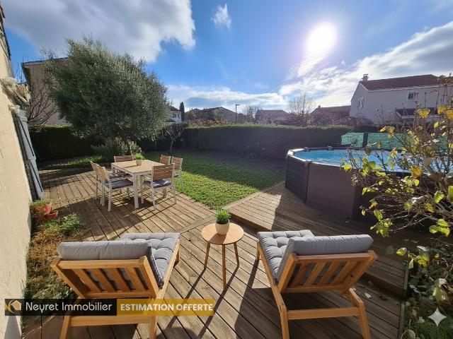 A ne pas rater ! Maison rénovée de 119 m2 / 4 chambres dans clos sécurisé sur Millery