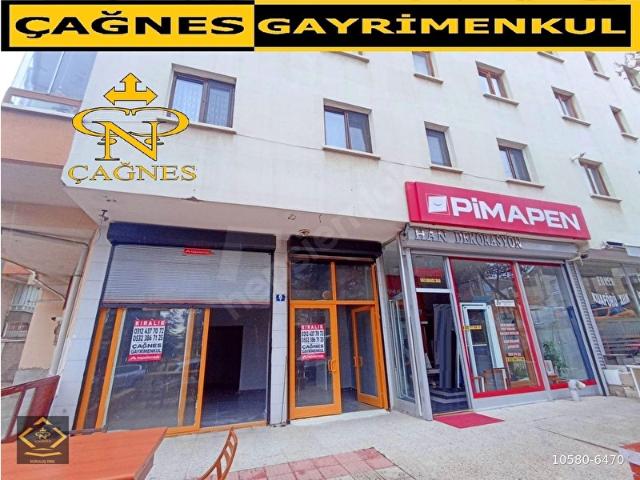 ÇAĞNES*SEYRAN CAD İLE 115 CAD KÖŞESİ LÜX DEKORLU 2 KATLI DÜKKAN