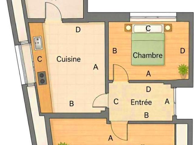à Neuwiller Lès Saverne: appartement avec 2 pièces A renover RDCH