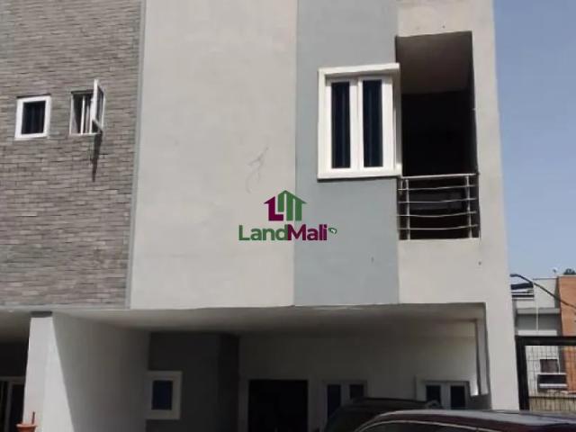 A Beautiful 4 Bedroom Semi Detached Duplex With BQ at Bella Court Estate, Lekki