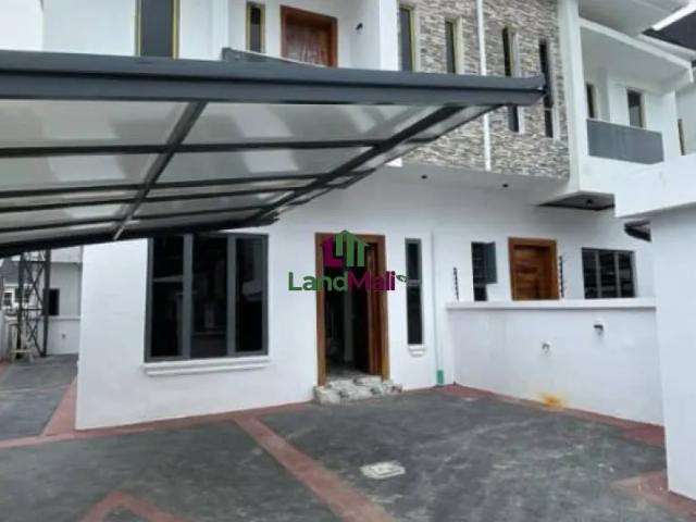 A Beautiful 4 Bedroom Semi Detached Duplex With BQ at Ikota, Lekki